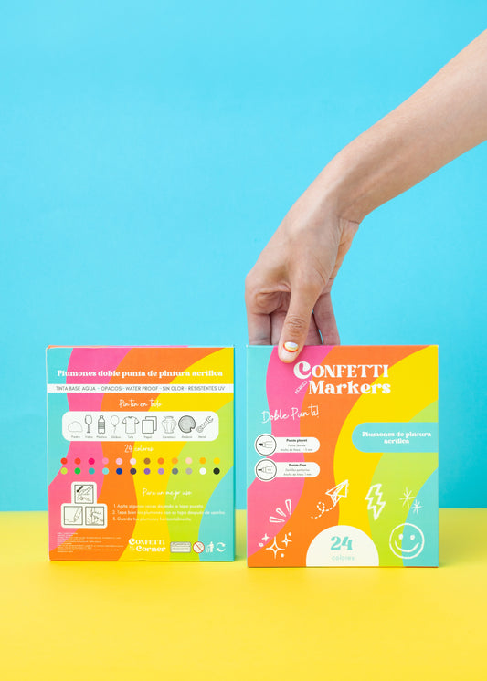 Confetti Markers PREVENTA