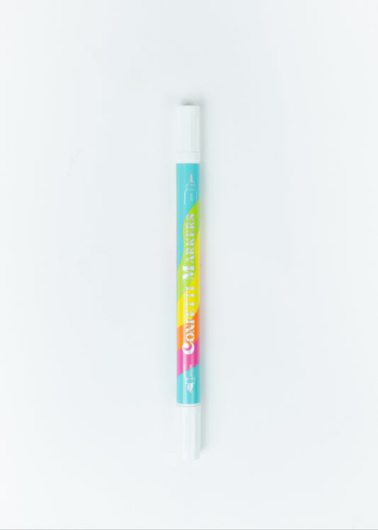 Confetti Marker BLANCO